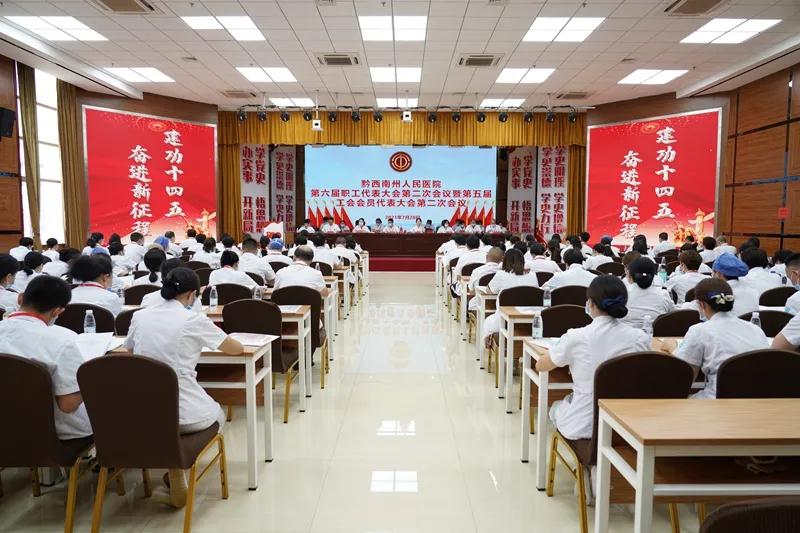 【建功十四五 奮進新征程】州人民醫院召開第六屆職工代表大會第二次會議暨第五屆工會會員代表大會